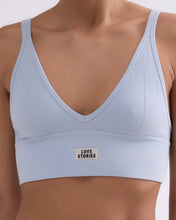 Load image into Gallery viewer, POSEY sporty bralette, Light Blue
