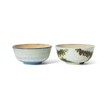 Load image into Gallery viewer, 70s ceramics ramen bowls (set of 2), minimalist
