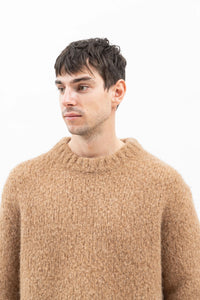 Rasmus Flame Alpaca Sweater Camel