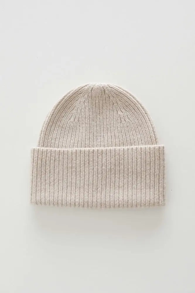 Fold Rib Cap Light Beige