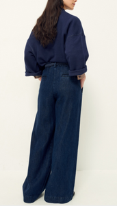 RINIM Trousers Denim Blue