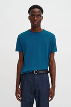 Load image into Gallery viewer, Roll Neck Tee, Night Teal
