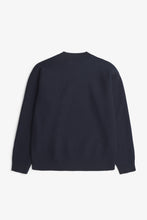 Load image into Gallery viewer, Rom Boiled Wool Crewneck, Dark Navy
