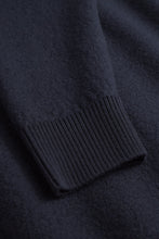 Load image into Gallery viewer, Rom Boiled Wool Crewneck, Dark Navy
