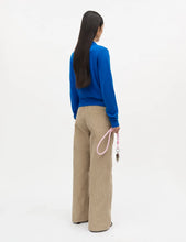 Laden Sie das Bild in den Galerie-Viewer, Fine Merino Rosa Polo Knit, Lapis Blue
