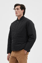 Load image into Gallery viewer, Ryan Military Bomber Jacket Black
