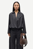 Sadaphne shirt 16248, Black Mel.