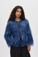 Laden Sie das Bild in den Galerie-Viewer, SAFI Plume blouse, Navy
