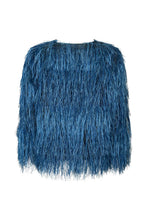 Laden Sie das Bild in den Galerie-Viewer, SAFI Plume blouse, Navy
