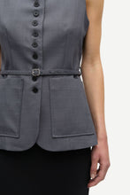 Load image into Gallery viewer, Sahelly vest 16178, Dark grey mel.
