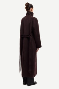Sahanne coat 15772 Black Coffee