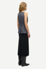 Sahelly vest 16178, Dark grey mel.