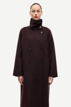 Load image into Gallery viewer, Sahanne coat 15772 Black Coffee
