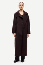 Load image into Gallery viewer, Sahanne coat 15772 Black Coffee
