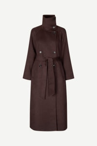 Sahanne coat 15772 Black Coffee