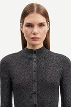 Load image into Gallery viewer, Saleonore lurex cardigan 15600 Black
