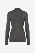 Load image into Gallery viewer, Saleonore lurex cardigan 15600 Black
