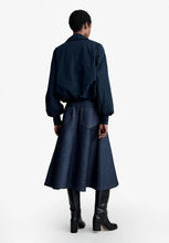 Load image into Gallery viewer, Salome taffeta bomber jacket, Navy blue

