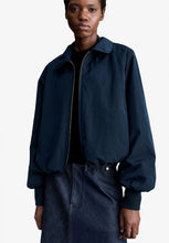 Load image into Gallery viewer, Salome taffeta bomber jacket, Navy blue
