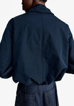 Load image into Gallery viewer, Salome taffeta bomber jacket, Navy blue
