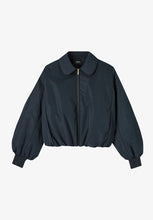 Load image into Gallery viewer, Salome taffeta bomber jacket, Navy blue
