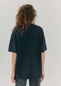 Scottie tee, Black washed
