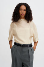 Load image into Gallery viewer, Sheer Tee, Pearl Beige

