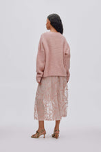 Load image into Gallery viewer, SILKE Scribble full skirt, Blush
