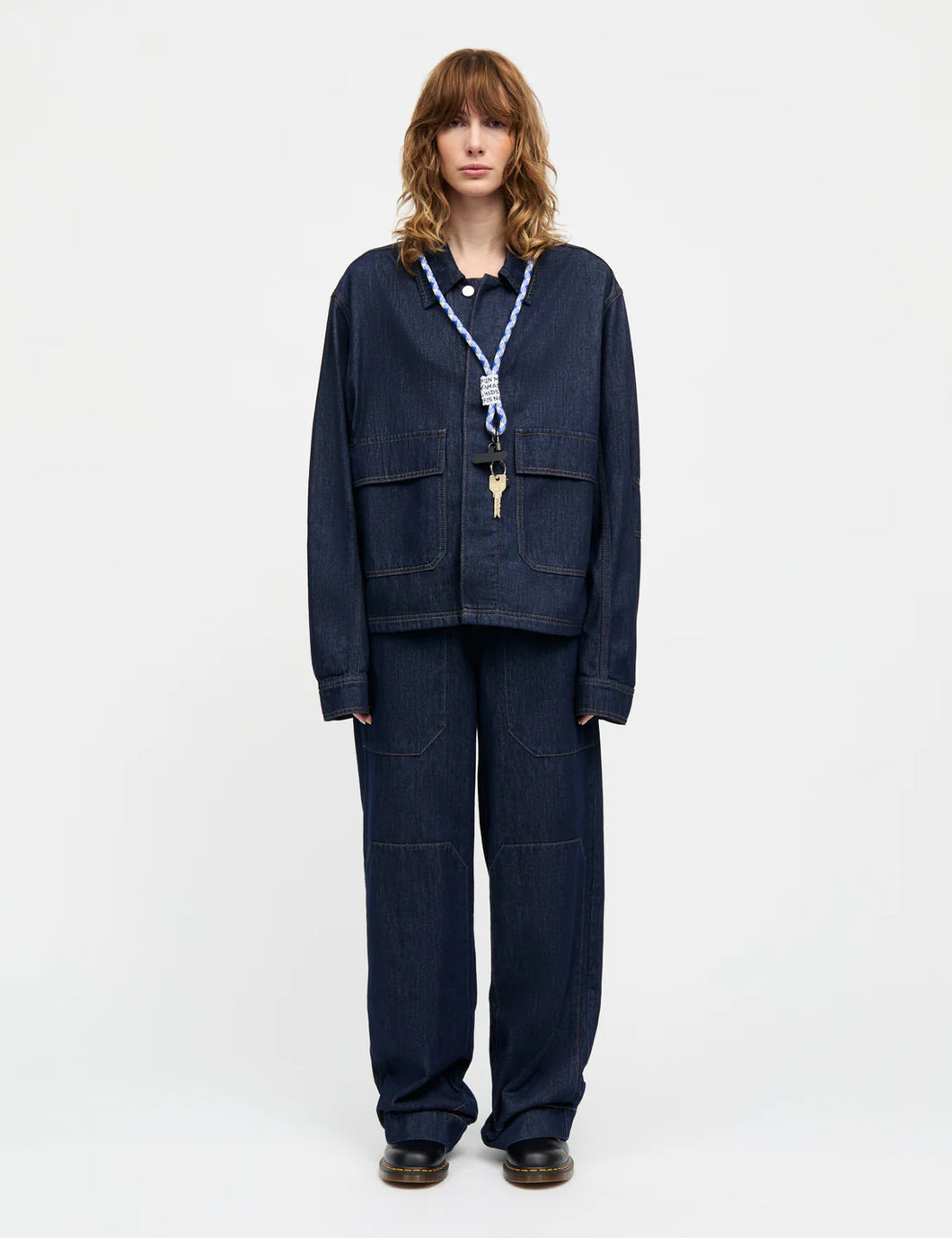Solar Denim Jacket, Dark Indigo
