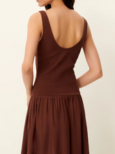 Load image into Gallery viewer, SOLAO dress, Brownwhisky
