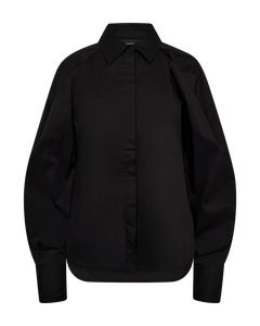 SOPHIE shirt puff sleeves, Black