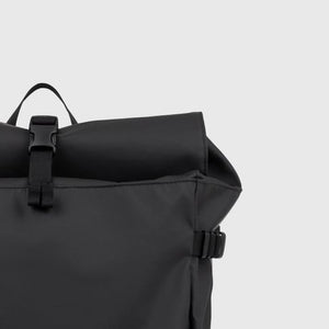STREAM Slim Rolltop Backpack L Black