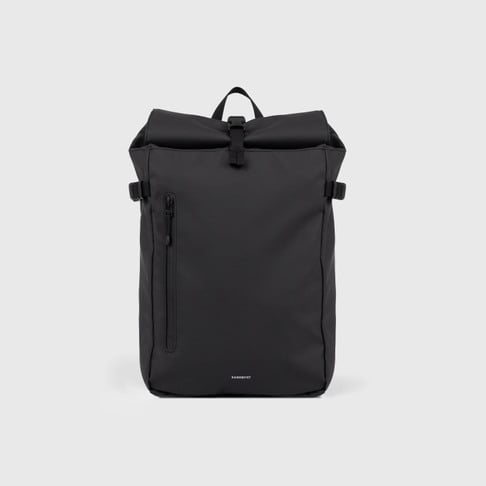 STREAM Slim Rolltop Backpack M Black