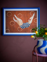 Load image into Gallery viewer, Svela Illustration w. Frame, Brown
