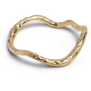 Sway Ring 925S/Gold plated