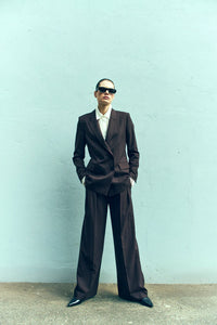 TAILOR high waisted pants, Mole
