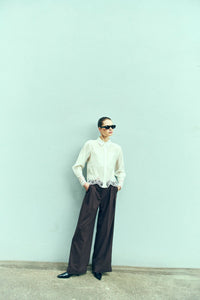 TAILOR high waisted pants, Mole