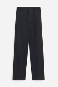 Tailored Cotton Trousers Black