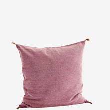 Load image into Gallery viewer, Cotton cushion cover 50x50 cm Plum
