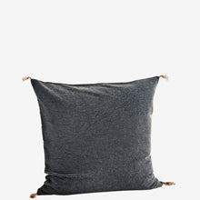 Load image into Gallery viewer, Cotton cushion cover 50x50 cm Anthracite
