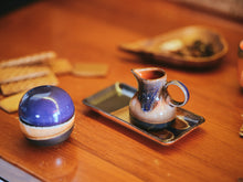 Load image into Gallery viewer, 70s ceramics small trays, twenty four hours, set of 2
