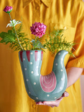 Load image into Gallery viewer, Trudy Vase, Green
