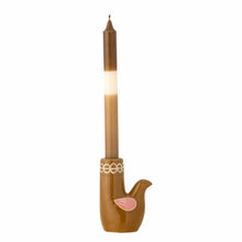 Load image into Gallery viewer, Trudy Candle Holder, Brown
