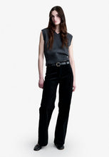 Load image into Gallery viewer, Vicky sleeveless wool sweater, Charcoal grey

