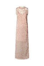 Load image into Gallery viewer, VITA Scribble long dress, Blush
