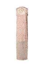 Load image into Gallery viewer, VITA Scribble long dress, Blush
