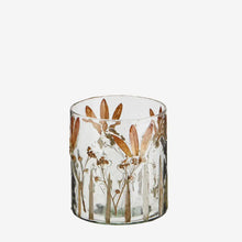 Laden Sie das Bild in den Galerie-Viewer, Glaswindlicht mit Blumen
