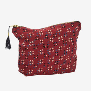 Printed cotton washbag