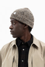 Load image into Gallery viewer, Wool Cotton Rib Beanie Camel
