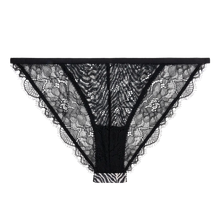 Load image into Gallery viewer, WILD ROSE Comfortable lace briefs, Zebra Print
